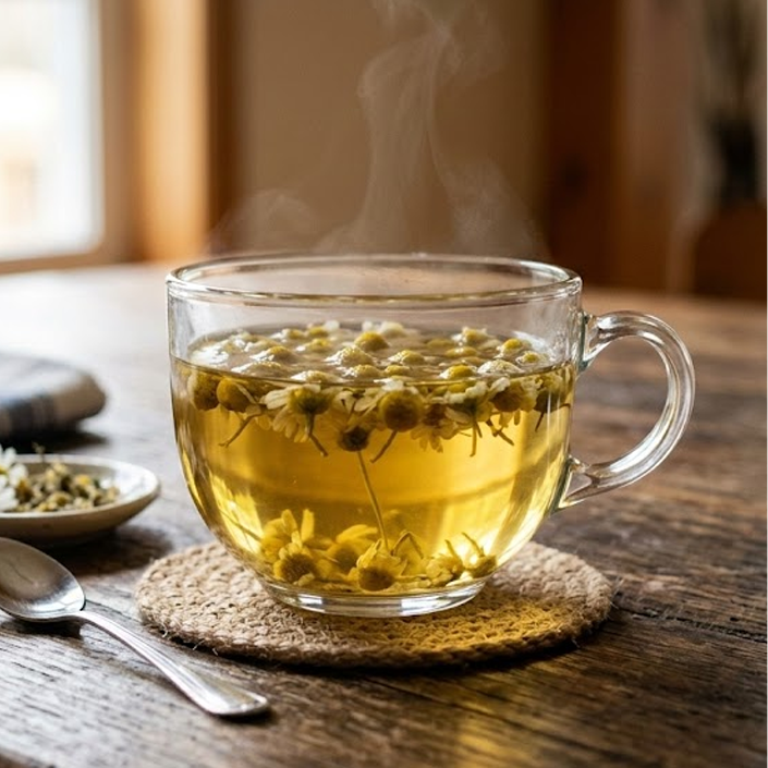 How to Make Chamomile Hot Tea at Home