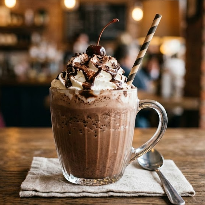 How to Make Chocolate Frappe at Home