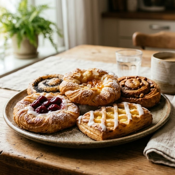How to Make Danish pastries at Home