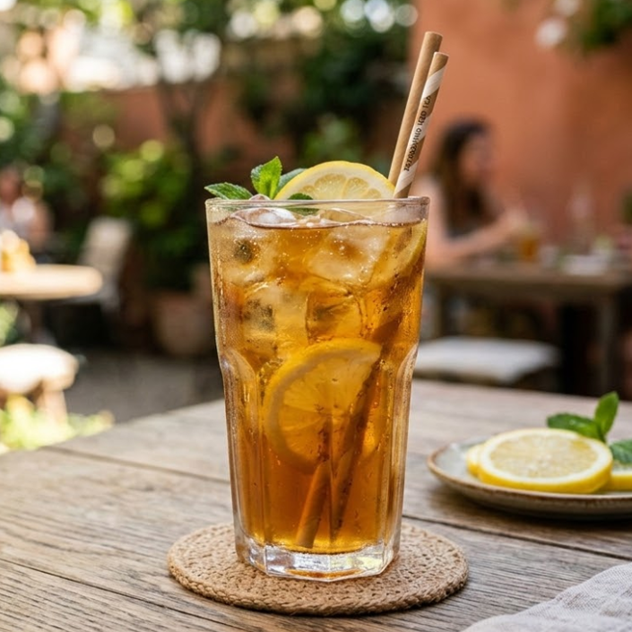How to Make Iced Lemon Tea at Home