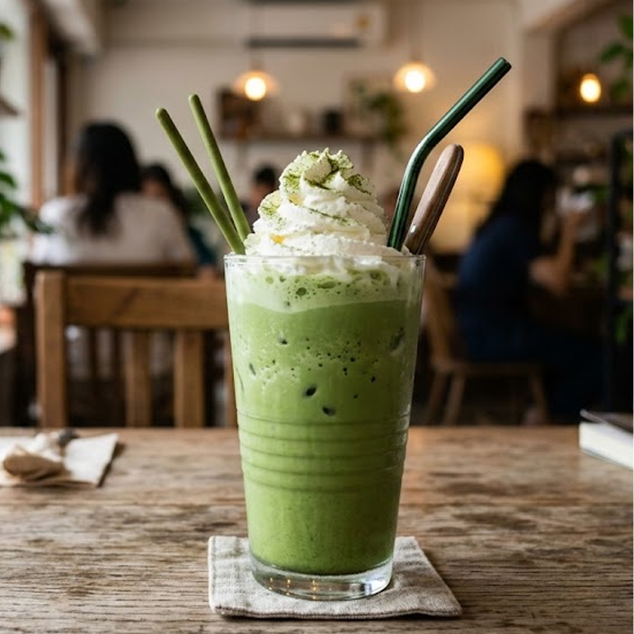How to Make Matcha Frappe at Home