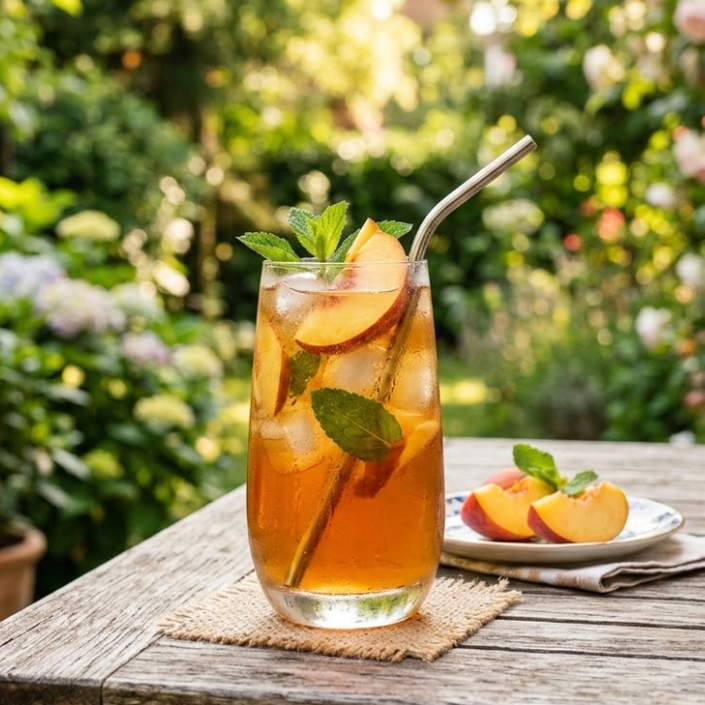 How to Make Peach Iced Tea at Home