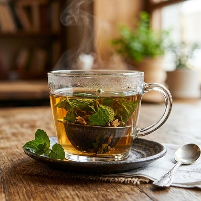 How to Make Peppermint Hot Tea at Home