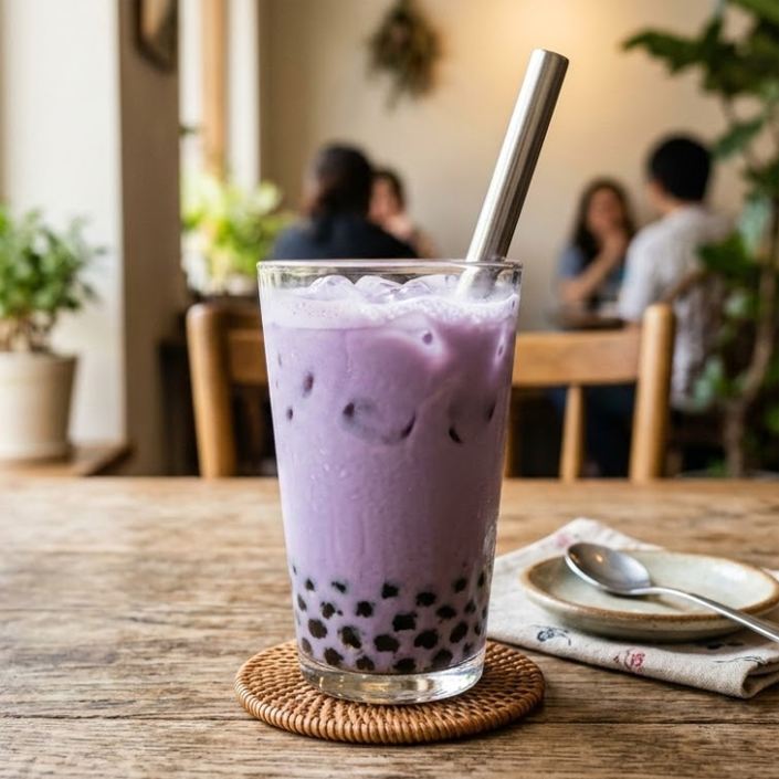 How to Make Taro Milk Tea at Home